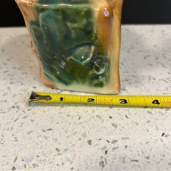 Vintage SHAFFORD Deer Planter Bambi Hand Painted Decorated Vase Japan MCM - Picture 9 of 11